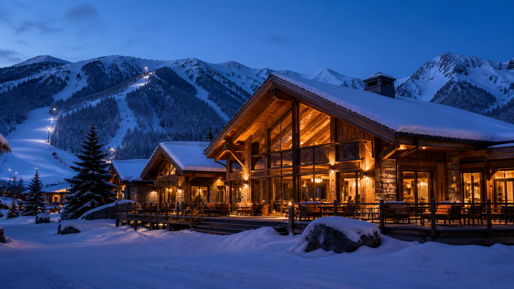 แพ็กเกจพักและเล่นสกี Early Bird Koktokay - Shangdao Ski